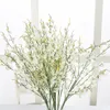 실크 꽃 춤 레이디 오키드 5 가지 웨딩 파티 호텔 사무실 장식을위한 고품질 인공 꽃 가정 장식 95cm