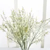 Silk Flowers Dancing Lady Orchid 5 Takken Hoge kwaliteit kunstmatige bloemen Home Decoraties voor huwelijksfeest hotelkantoor decor 95 cm