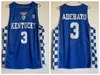 Kentucky Wildcats College 0 Deaaron Fox Jerseys Baskety 00 Tony Delk 24 Jamal Mashburn John Calipari Malik Monk Edrice Adebayo