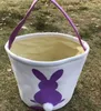 Ins Jute Paashaas Manden DIY Rabbit Tassen Bunny Opbergtas Jute Konijn Oren Mand Pasen Gift Bag Konijn Oren Zet Paaseieren