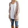 long jersey cardigan