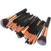22pcs Makeup Brushes Set Professional Blusher Eyeshadow Powder Foundation Eyebrow Lip Cosmetic Make up Brush kit