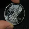 Gratis frakt 50PCS / Lot.2013 American Eagle Silver Eagle Coin, Mirror Effect / No Magnetic