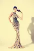 Abito da sera Yousef Aljasmi Kim Kardashian Halter Crystal Mermaid Long Dress Almoda Gianninaazar Zuhlair Murad Ziadnakad