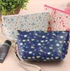 Retro Floral Cosmetische Zakken Koreaanse Make Pouch Groothandel Vrouwen Clutch Bag Grote Capaciteit Waterdichte Handtas Opknoping Toiletries Reisbeurs