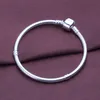 Aifeili dropship autêntico banhado a prata corrente diy charme pulseira pulseira diy para mulheres pulseira jóias gift7974835