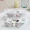 Bomboniere e regali per gli ospiti Happily Ever After Bride and Groom Love Birds Salt and Pepper Shaker 100 pezzi (50 set) all'ingrosso SN048