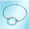 Choucong interminável anel transversal em torno de diamante real 925 esterlina de prata anéis de banda de casamento para mulheres homens bijoux