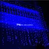 4m x 15m 192Led Curtain Icicle String Christmas Fairy Light Garden Wedding Holiday Christmas Xmas Party Outdoor Indoor Decoration8893552