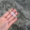 Små glasburkar med korkar Mini Wishing Bottles 100PCS 22 * ​​50 * 12.5mm 10ml