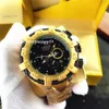 Christmas New Brand 5 DZ Mens Watches Luxury Sapphire Stainless steel Wristwatch Mens Gift Quartz Watch Supremacy Full Function8499358