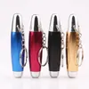 Colorful Metal Pipe Keychain Torpedo Shape High Quality Mini Smoking Tube Portable Unique Design Easy Carry Clean DHL Free