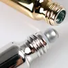 5ml UV Gold Silver Glass Roll na garrafa de perfume com bola de rolo de metal 5 CC Cosmético Rollo de rolo de óleo essencial LIN4528