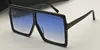 183 Óculos de sol Moda Mulheres Popular Style Full Frame UV400 Lens de verão Estilo Big Square Quadro Top With Case9327768