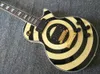 헤드 스톡, Zakk Wylde Bullseye Black Cream Electric Guitar EMG Active Pickups
