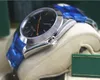 Verkauf von luxuriösen Armbandwatch -Top -Qualität 116400 40mm SS Band glatte Lünffel Orange Hand Herren Watch Mechanical Watch7948344