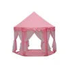 Ins Children Portable Toy Tents Princess Castle Play Game Tent Activity Fairy House Fun Indoor Outdoor Sport Playhouse Toy Kids Gifts