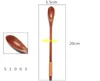 100pcs/lot 16.5cm 20cm Longth Natual Wooden Spoon coffee Tea Wood Stirrer Spoons Kitchen tools