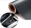 127 cm x 30 cm 3D 3 M Oto Karbon Fiber Vinil Filmi Karbon Araba Wrap Sac Rulo Film Kağıt Motosiklet Araba Çıkartmaları Çıkartması Araba Styling