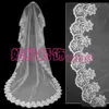 Vintage Lace Appliques Edge Bridal Veil White ivory Red 15M 2M 3M 10M Available Bridal Head Accessories Top One Layer6280430