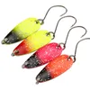 3g Balıkçılık Metal Kaşık Yemler Pul Spinner Balıkçılık Lures Kanca Alabalık Mini Wobbler Yapay Yusufçuk Tasarım Yakalamak Balıklar Pesca 1 6yj ZZ