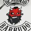 Venda Quente Demonio Barbudo Motocicleta Grande Patch Club Colete Outlaw Biker MC Patch Frete Grátis