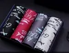 Mens Boxers Modal Print Underwears Male Fashion Underpants 4 Pcs A Lot Men Comfortable Mid-Waist Boxers L-3XL