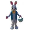 2018 Wysokiej Jakości Sprzedam Jak Hot Cakes Profesjonalne Wielkanoc Bunny Mascot Costume Bug Królik Hare Adult