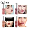 Il più nuovo rossetto del labbro del bastone di lucentezza di Qibest affascina il rossetto liquido opaco Glide sulle belle labbra lungo tempo che idrata 24 colori