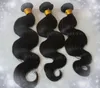 2018 Great Quality Human Hair Weave Ciało Fala Proste 3 Wiązki Tanie Brazylijskie Peruwiańskie Malezyjskie Virgin Hair Bundles