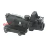 Trijicon tático acog 4x32 fonte de fibra verde riflescope de fibra óptica com rmr micro red dot sight versão marcada blackdark ear8466571