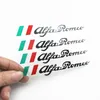 4 pçs / definir porta alça de carro adesivos personalidade personagem carro estilo estilo decoração para alfa romeo 147 159 156 mito giulietta