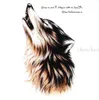 Waterdichte Tijdelijke Tattoo Sticker Wolf Forest Animal Tree Tattoo Stickers Flash Tatoo Fake Tattoos voor Dames Mannen Arm Tattoos