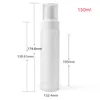 100 ml 120ml bouteille en plastique PET Lotion en plastique femmes récipient cosmétique Emballage Rechargeables Maquillage Portable F872