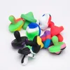 Silicone Carb Cap Dia 25mm för kvarts Banger Nails Silicon Carb Caps Mixed Colors Food Grade Silicon