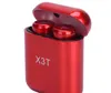 New Wireless Earbuds Twins X3T Bluetooth Headphones CSR4.2 Earphones Stereo with Magnetic Charger Box Case