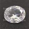 door DHL Witte ovale KohINoor moderne diamant losse zirconia edelstenen8290589
