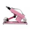 Vibromasseur électrique de machine de sexe avec des accessoires de gode Masturbation féminine Jouets sexuels automatiques de machine d'amour pour des femmes, 6cm rétractable