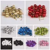 24 pièces boules d'arbre de noël jouet pour bricolage fête de noël mariage 3 CM boule boules suspendus ornement pour la décoration de la maison