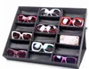 summer glasses display case woman man Sunglasses display rack black red sun glasses showing stand 7952518