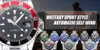 SEWOR Лучший бренд класса люкс Дата Спортивные автоматические механические часы Мужские наручные часы Армейские военные часы Relogio Masculino Fashion Business D18100706