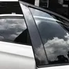 Janela do carro bc coluna guarnição tiras de fibra de carbono proteção do corpo do carro lantejoulas decalques 6 peças para bmw série 3 e90 f30 2009-17243i