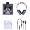 BT-008 Bluetooth-hoofdtelefoon Bluetooth-headset met lederen stent + HD MIC sterke stereo bas Draadloze + bedrade dubbele modus 4 kleuren