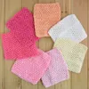 34 colores de los bebés de 6 pulgadas crochet Tutu Tube Tops pecho abrigo ancho diademas de ganchillo colores del caramelo ropa 15 CM envío gratis