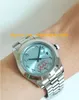 Luxury Watches 228206 Platinum 40mm Ice Blue Arabic Rare Dial Automatic Fashion Brand Men's Watch Wristwatch