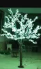 Arbre de fleurs de cerisier artificiel, lumière de noël, 1248 pièces, ampoules LED, 2m/6,5 pieds de hauteur, 110/220VAC, étanche à la pluie, utilisation en extérieur