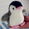 12cm 20cm 25cmペンギンぬいぐるみキーチェーンペンギンぬいぐるみ人形ギフトウェディングパーティーアニマルおもちゃ車装飾LA045