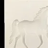 Unicorn Mold Силиконовые Mold сахара торт DIY выпечки Кухня инструмент Летающая лошадь Белый прямоугольник печенье Шоколад Творческий 3dy V