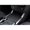 Rostfritt stål Center Console Water Cup Holder Trim Strips Car Styling 2st för Mercedes Benz GLE W166 ML GL GLS X166248N