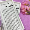 SHESHINE LONG STEM 6D FAUX Mink Eyelashes Förfannade fransar Volymfläktens varumärke Makeup Individual Eyelash Extension2514117